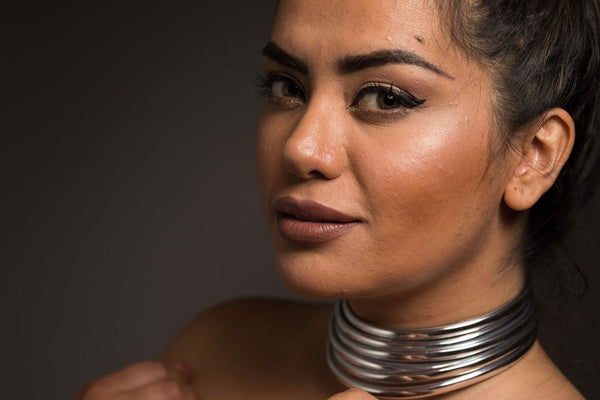 Silver Ndebele Choker Idzila