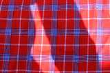 Maasai Shuka (Acrylic Blanket - can be used as a throw, shawl, cape, poncho)