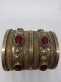 Antique Turkman Cuffs made in Turkmenistan