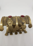 Antique Turkman Cuffs made in Turkmenistan