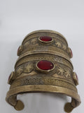 Antique Turkman Cuffs made in Turkmenistan