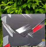 Envelope Purse made with Ankara (Wax) fabric