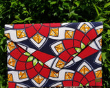 Envelope Purse made with Ankara (Wax) fabric