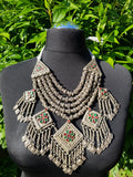 Antique Kashmiri Tribal Layered Necklace