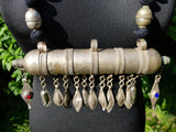 Vintage Turkman Cylinder Necklace