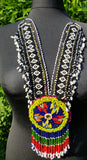 Vintage Kuchi Banjara Beaded Necklace handcrafted in India