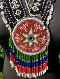 Vintage Kuchi Banjara Beaded Necklace handcrafted in India