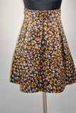 Pleated Skirt made with Ankara Print Fabric