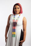 Multicoloured and Country Flag Colours Ndebele Tie Necklace