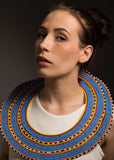 Maasai Disc Necklace - Various Sizes and Colours