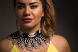 Scallop Zulu Necklace - Monochrome and Multicoloured