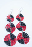 Beaded Chandelier Earrings